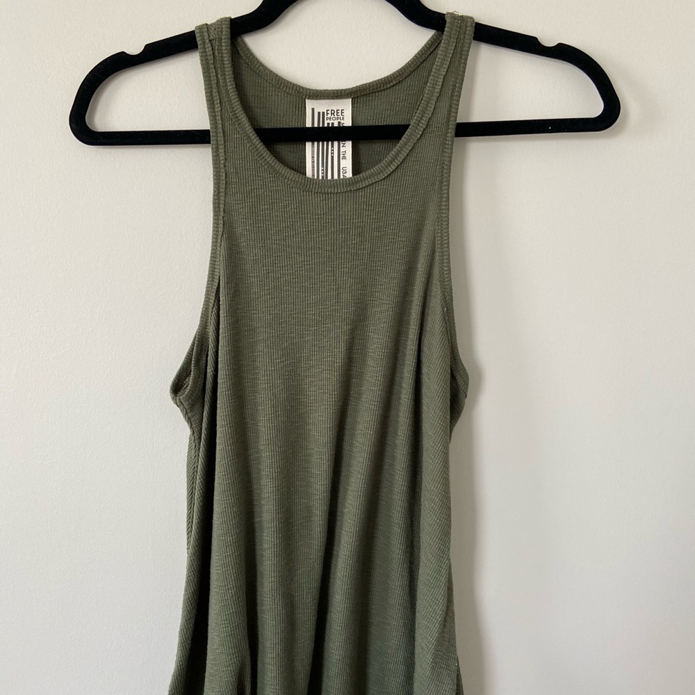 Free People High Neck Ribbed Tank